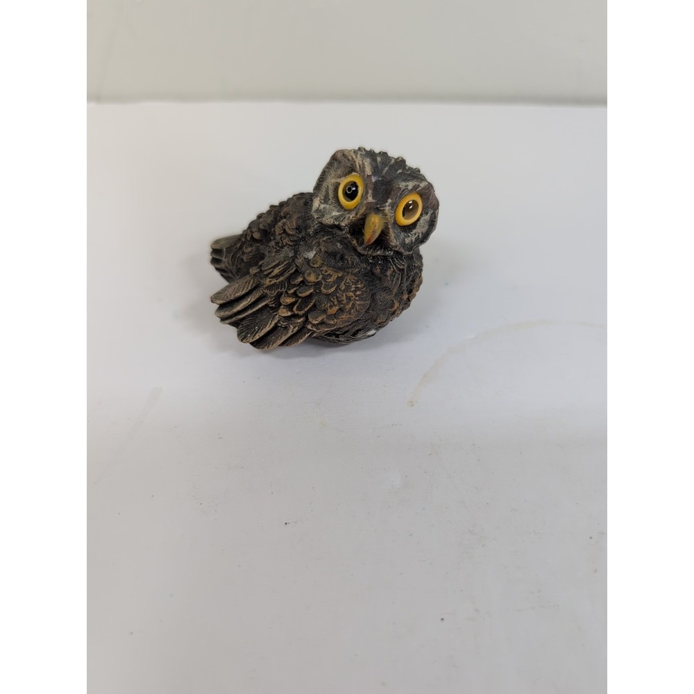 Vintage Resin‎ Owl Figurine